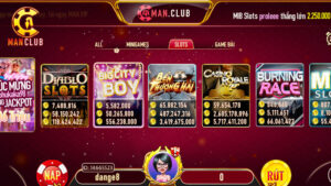 kham pha tro choi no hu manclub Khám phá ưu điểm của trò chơi Nổ hũ